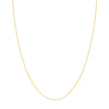 0.85mm Square Wheat Chain with Spring Ring