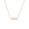 Mini CZ Infinity Adjustable Necklace