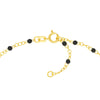 Black Enamel Bead Piatto Chain
