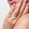 14K 0.62Ct Diamond Bridal Ring