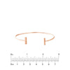 Staple Bar Cuff Bangle