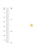 Puffy Star Stud Earrings