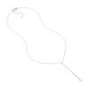 Vertical Bar Necklace with 1/2pt Diamond