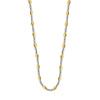 D/c Yellow/White Bead Necklace