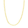 5mm Paper Clip Chain with Lobster Lock