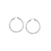 40mm x 4mm Polished Hoop Earrings