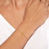 Palm Tree Bolo Bracelet w/Silicon Bead