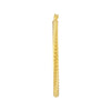40mm Rope Twist Hoop Earrings