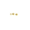 6mm Polished Ball Stud Earrings