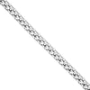 Sterling Silver 4mm Popcorn Chain with Lobster Lock