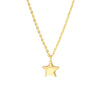 Child's Puff Star Chain Necklace