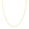 Sterling Silver Plated Squared Wheat Chain