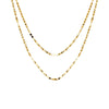 Valentino and Marquise Layered Duet Necklace