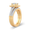 14K 0.62Ct Diamond Bridal Ring