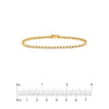 Bezel Set Diamond Tennis Bracelet (1-1/2tcw)