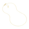 Sterling Silver/Plated Adjustable Cable Chain