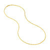 2.15mm D/C Rope Chain with Lobster Lock
