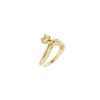 14K Yellow 6x4 mm Oval Ring Mounting