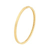 Fluted Hinge Weave Bangle Bracelet