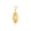 3pt Diamond Eye Stick Frame Pendant