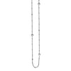 Long And Lovely Bead W/ Cz Stat Neck