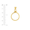 Australian Kangaroo 1/4 Oz Diamond Cut Bezel