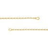 Teardrop Link Lariat Necklace