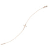 Sideways Cross Bracelet with 1/6tcw Diamond