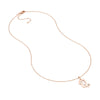 Script 'Q' with Diamond Bezel Necklace