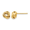 14K Polished Post Earrings