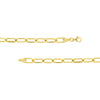 ID Bar Paper Clip Chain Bracelet