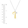 Sterling Silver Thankful Paper Clip Chain Charm Necklace
