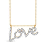 10K 0.12Ct Diamond Necklace