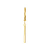 Dangle Staple Bar Earrings on Leverback