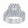 14K WG 2.00ct Diamond Bridal Ring