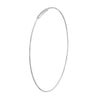 40mm Endless Wire Hoop Earrings