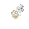 Diamond Pave Round Stud Earrings (1/2tcw)