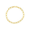 5mm Paper Clip Chain with Lobster Lock