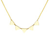 Mini Triangle Tribal Pattern Necklace