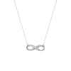 CZ Infinity Adjustable Necklace