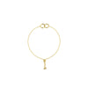 Mini Interlocking Circles Bolo Bracelet