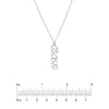 7mm Vertical Script Numeral Necklace