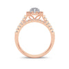 14K 1.00Ct Diamond Bridal Ring