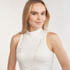 Long and Lovely Mix Hexagon Station Necklace