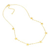 Flat Mariner Chain Star Stations Necklace