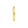 3x25mm Square D/C Hoop Earrings