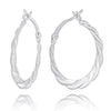 Twisted Hoop Earrings