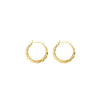 Twisted Hoop Earrings