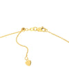 Raised Diamond Open Curb Chain Choker