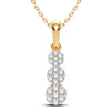 14K 0.50Ct Diamond Pendant